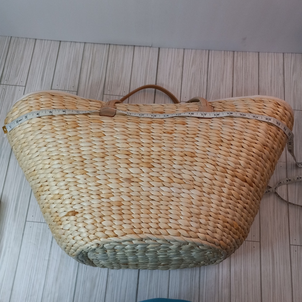 India Hicks Riviera Basket Rapeseed Bag - Picture 13 of 16